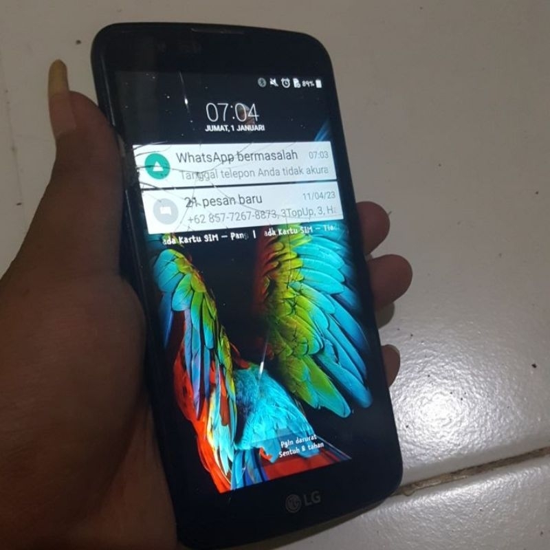 LG K10 2016, K430DY Mesin Normal, Minus LCD