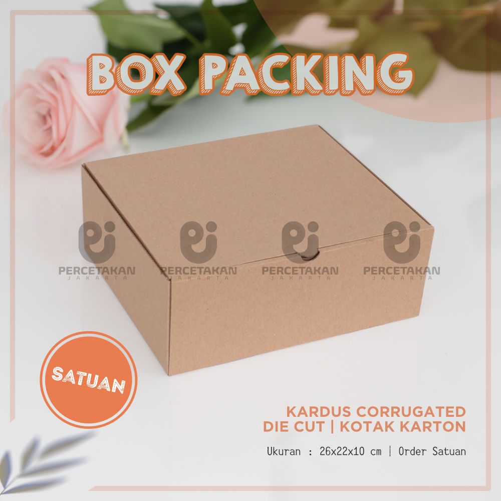 

Kardus Corrugated 26x22x10 CM | Die Cut | Kotak Karton | Box Packing Souvenir Pizza