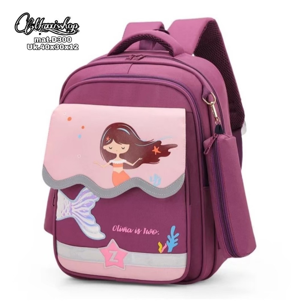 tas anak tk perempuan import tas anak sekolah tk perempuan tas sekolah duyung backpack anak sekolah