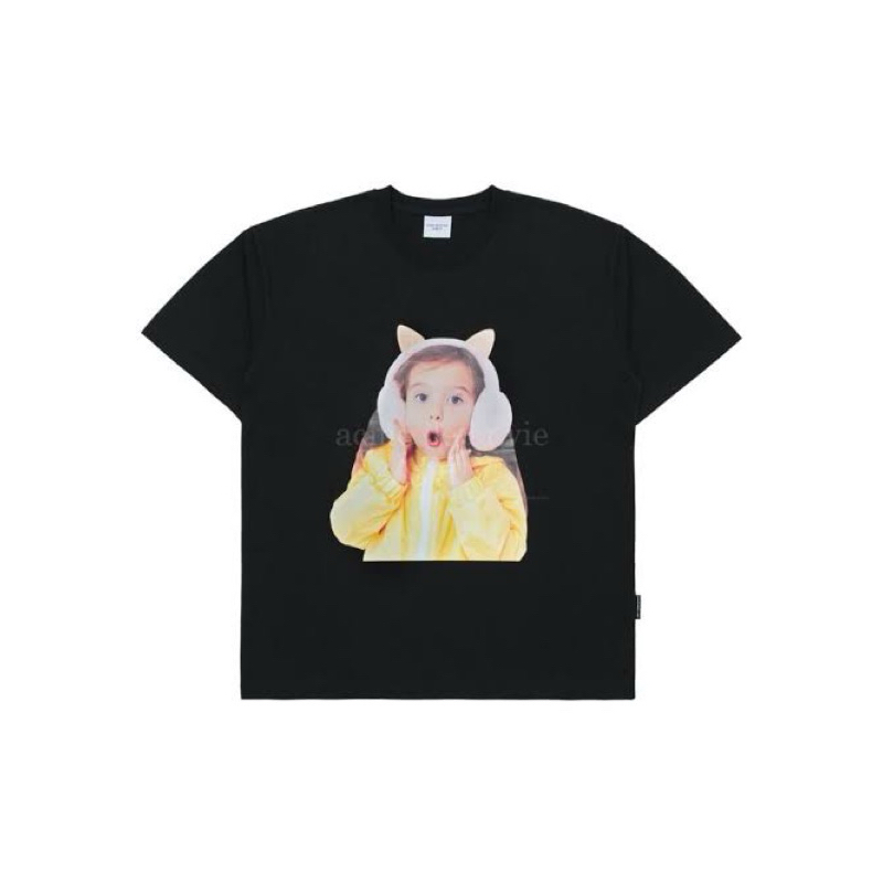 ADLV ACME DE LA VIE Earphone Cat Girl Black Tee Original (100% Authentic)
