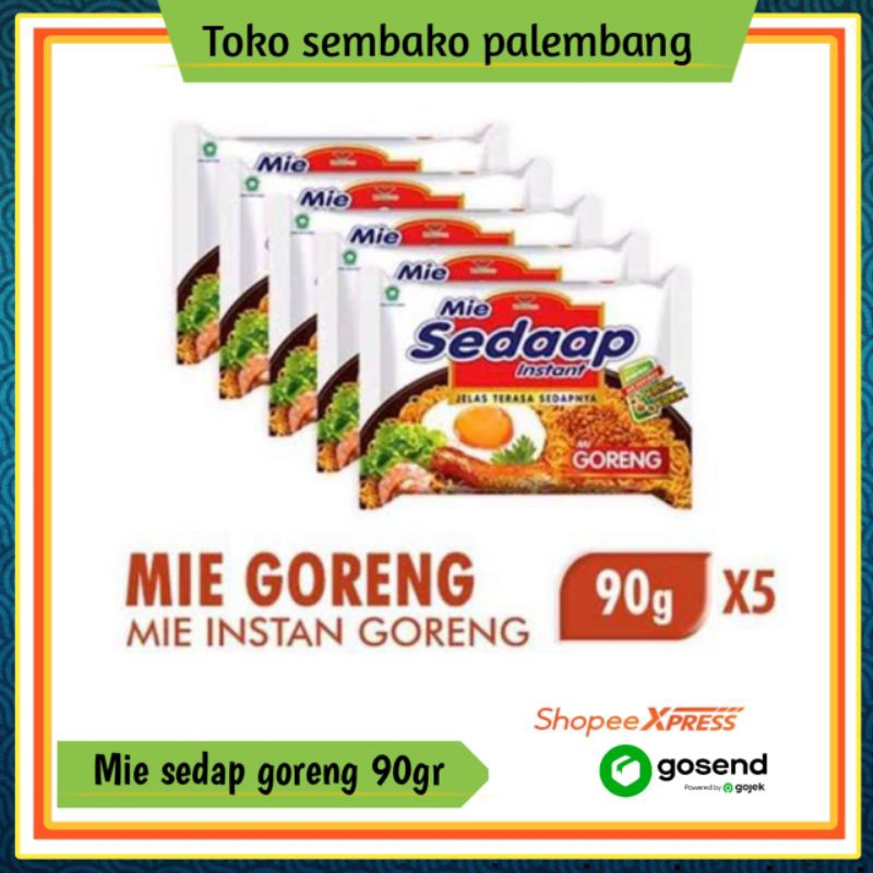 

Mie sedap goreng 90gr isi 5