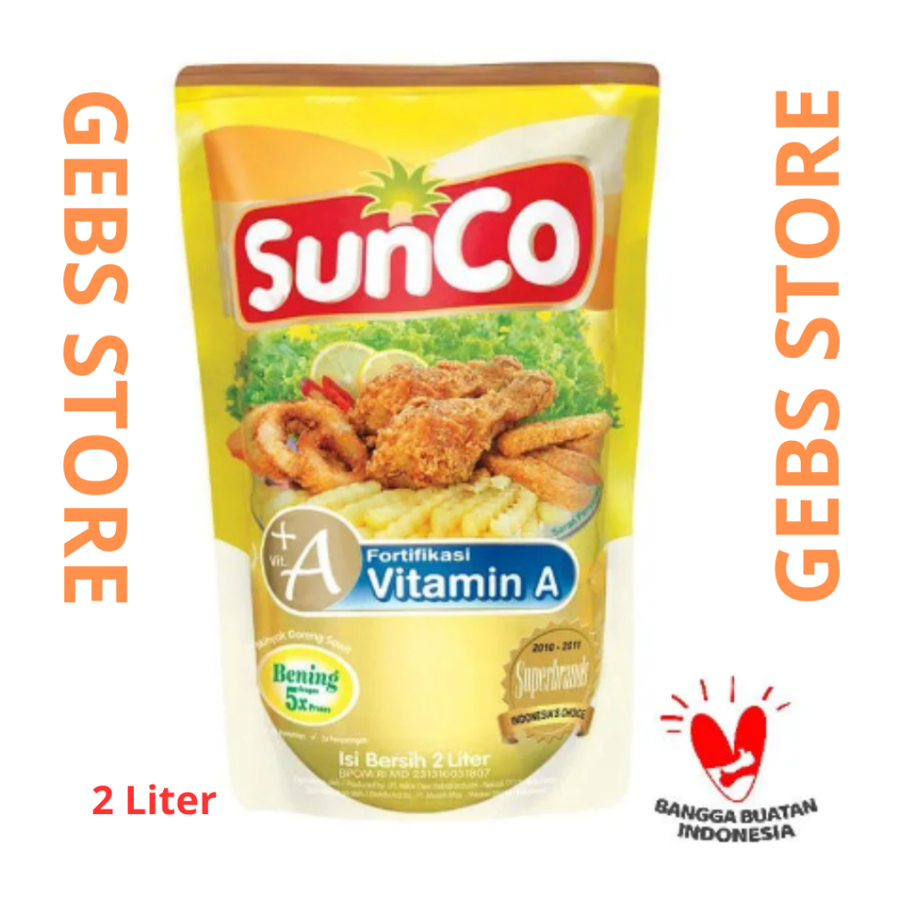 

Minyak Goreng Sawit Sunco 2 Liter