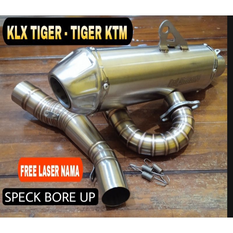knalpot bore up kompetisi klx, klx tiger - tiger ktm bore up original mhracingproject - knalpot bore