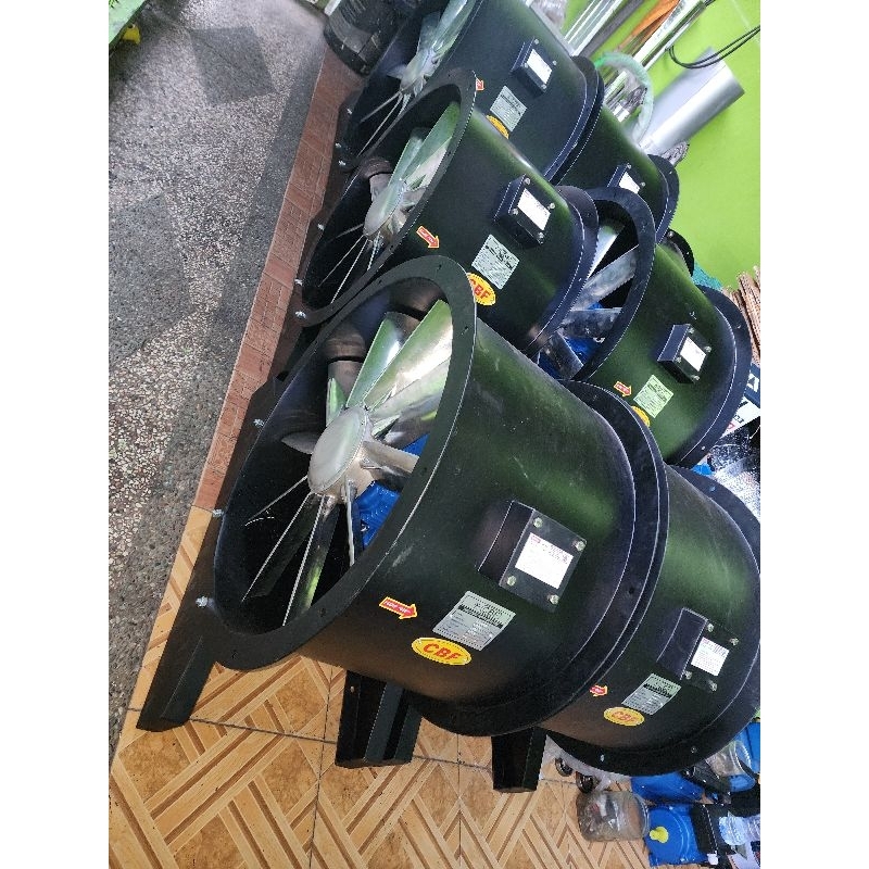 axial fan 30" 3kw 1400 rpm 22000 cmh 380 volt