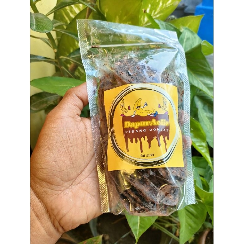 

Pisang Coklat Lumer Keripik Pisang Coklat Isi 100 Gram Dapur Aciie