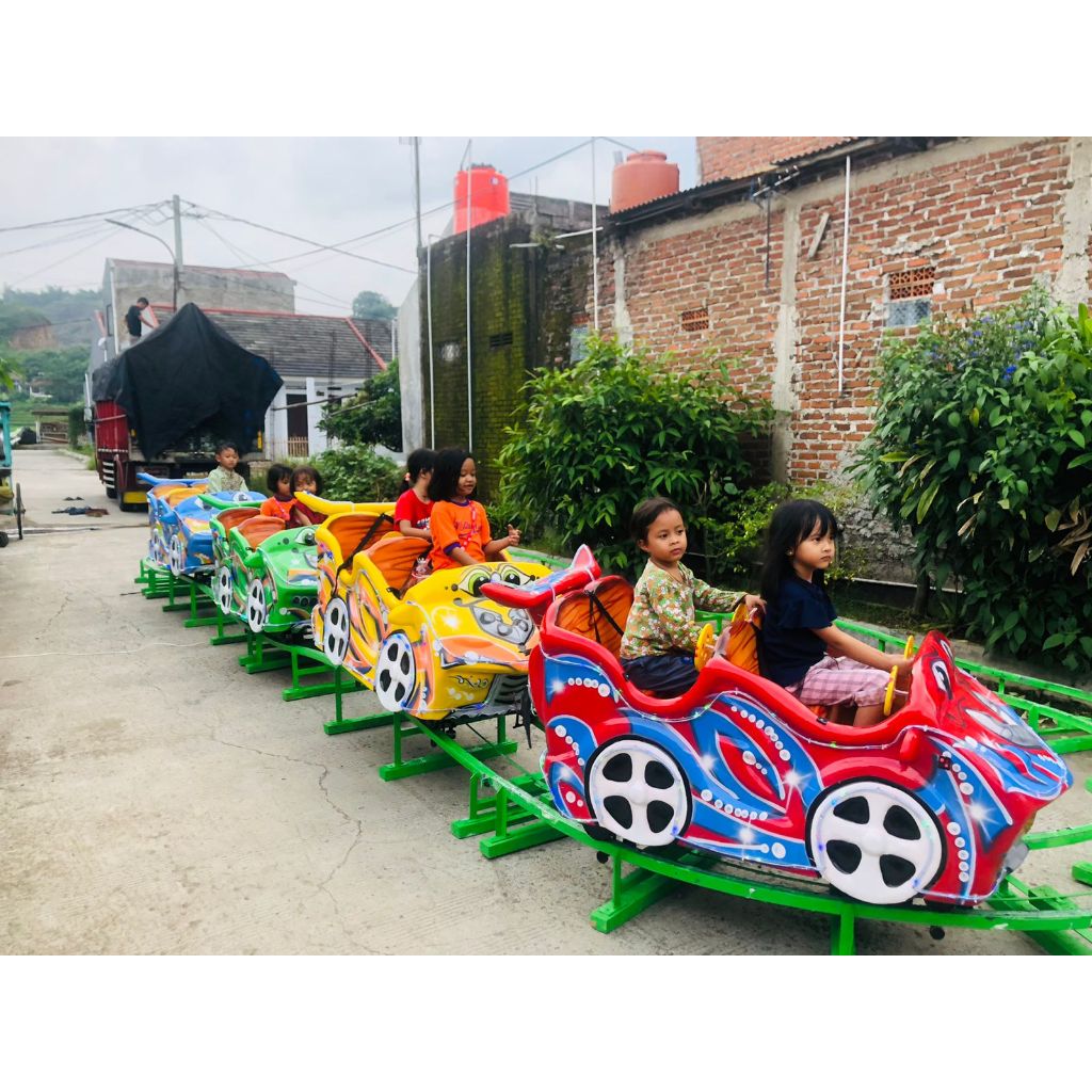 odong odong kereta mini coaster naik turun