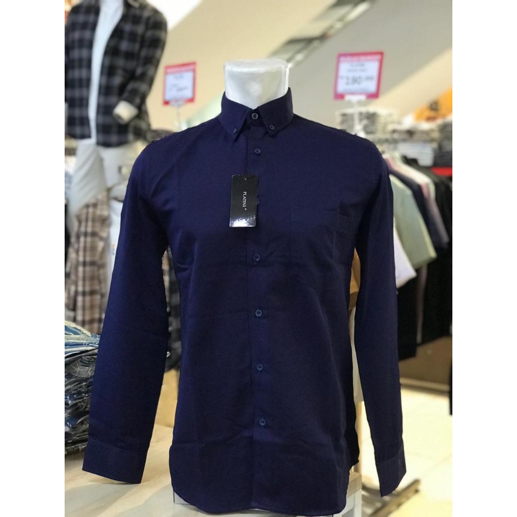 Platini |Kemeja Polos Slim Fit 3 pilihan