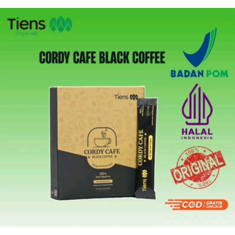 

Cordy Cafe black Tiens