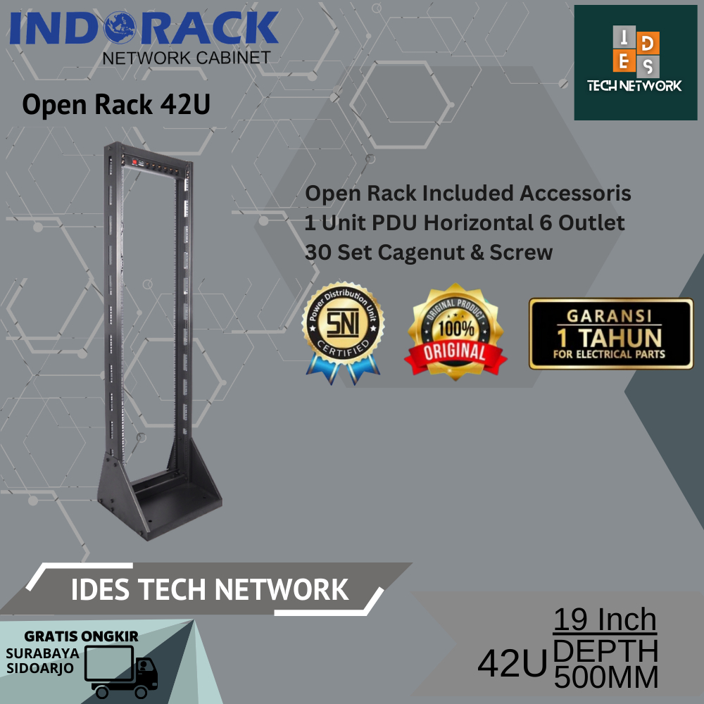 Rack Server Indorack Open Rack 42U OR42