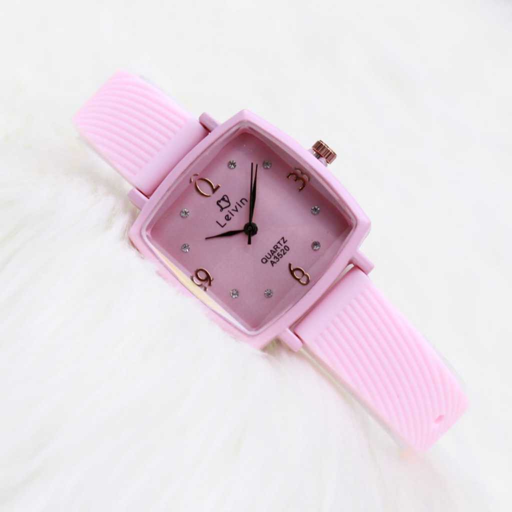 JAM TANGAN LEIVIN LV-A3520//JAM TANGAN ANALOG TERBARU LEIVIN LV-A3520//JAM TANGAN CEWEK ORIGINAL