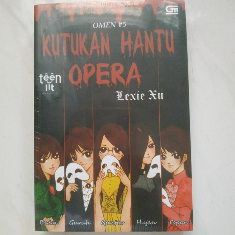 (ORIGINAL) Novel Kutukan Hantu Opera Omen Series 5 Lexie Xu