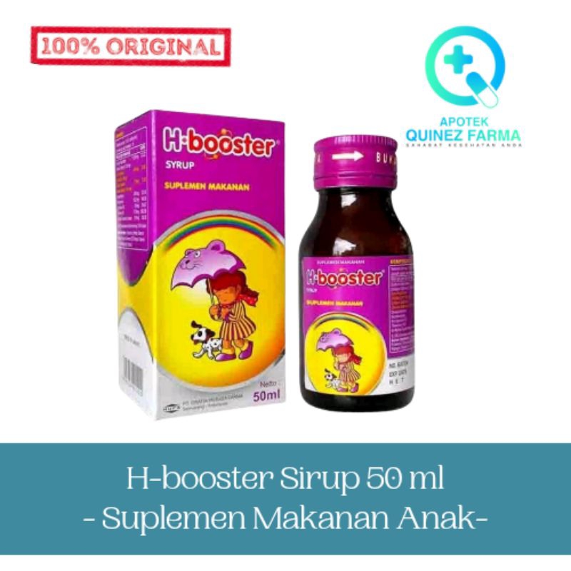 H-BOOSTER SYR 50ML - Suplemen Kesehatan Anak
