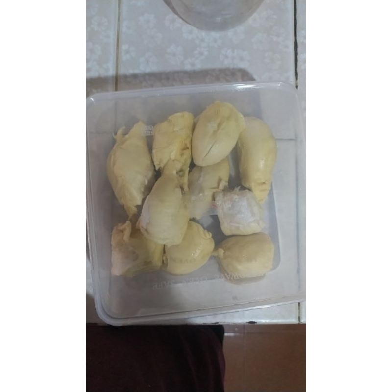 

durian montong kupas
