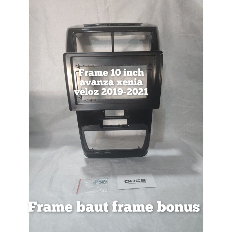 frame head unit android 10 inch mobil avanza xenia veloz 2019-2021