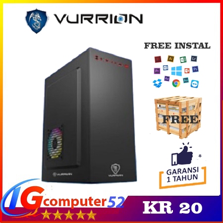 PC RAKITAN CORE I3 3220 RAM 8GB SSD + HDD