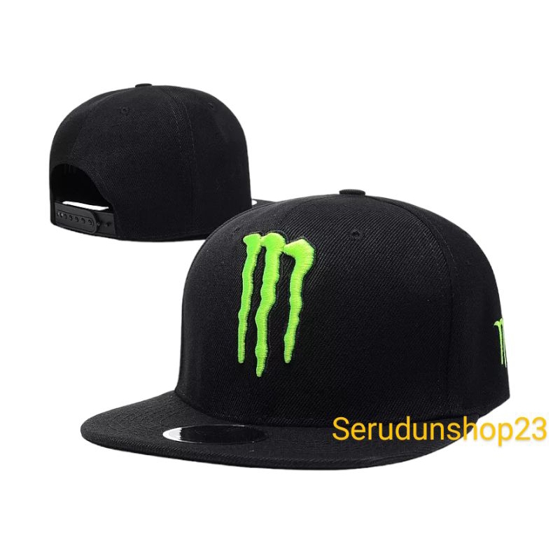 Topi Snapback Racing Logo M Topi Snapback Pria Dewasa Topi Baseball Podium Juara