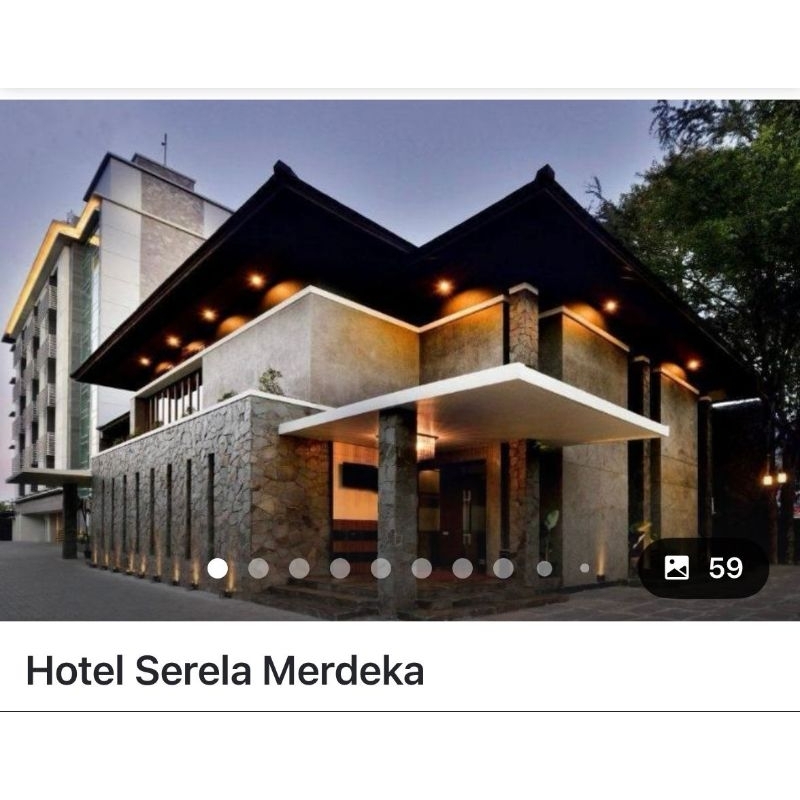 Voucher Hotel Akhir Tahun 2023 di Serela Merdeka - Riau Bandung