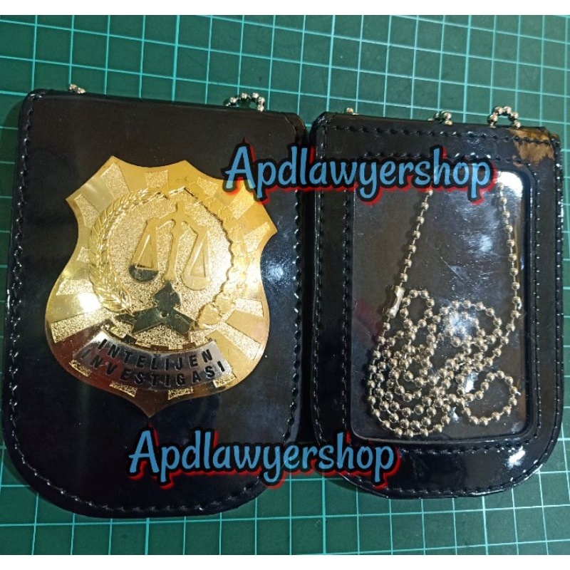 

Name Tag ID Card Dompet KTA Kalung Intelijen Investigasi Intelejen