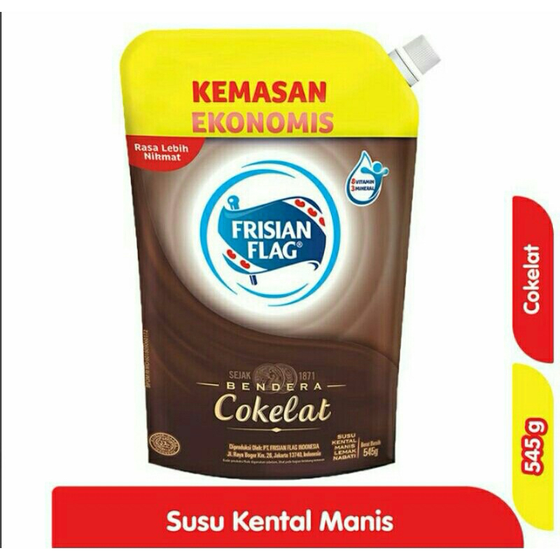 

Frisian Flag Kental Manis Rasa Coklat 545g