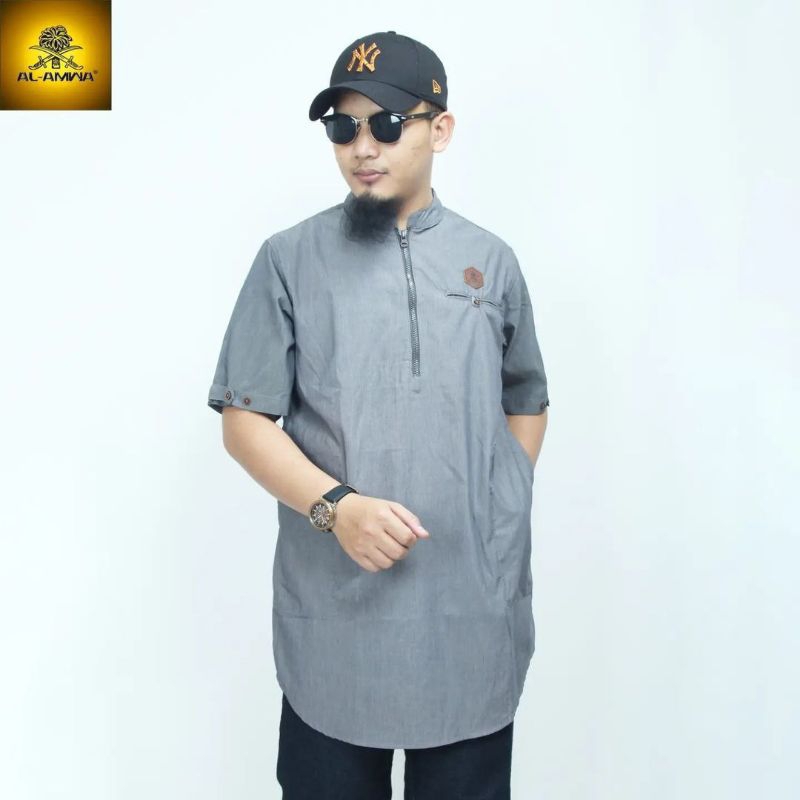 Gamis Ikhwan Dewasa, Gamis Laki-laki, Gamis Al Amwa, Kurta Ikhwan