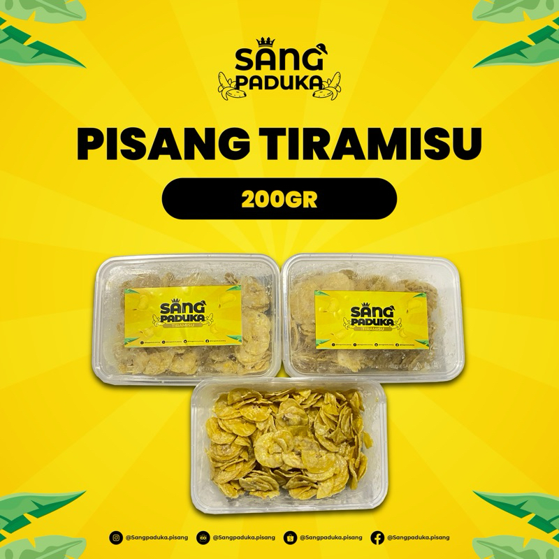 

Keripik Pisang Lumer Varian Tiramisu // 200gr