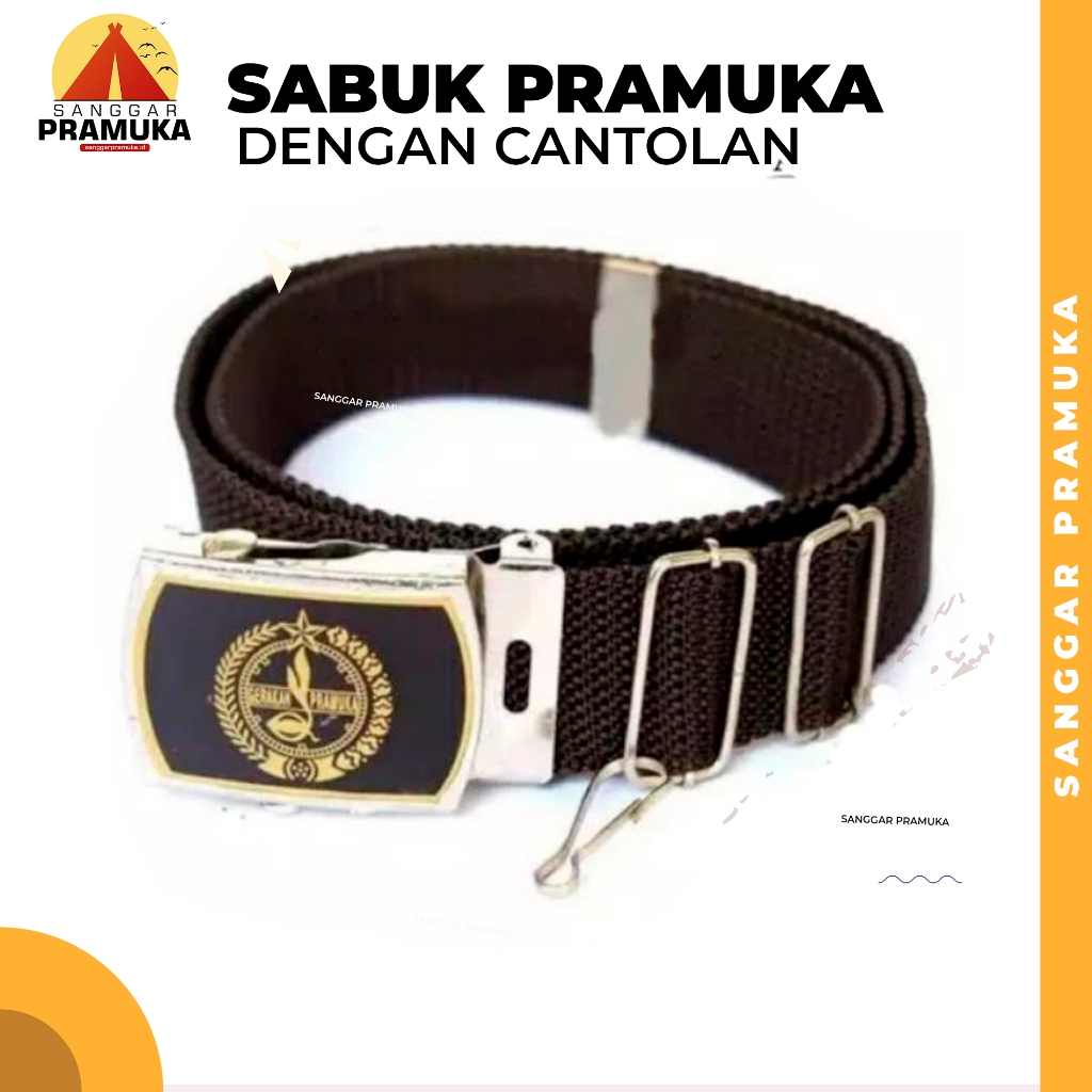 Sabuk Pramuka Cantolan / Sabuk Pramuka Pengait