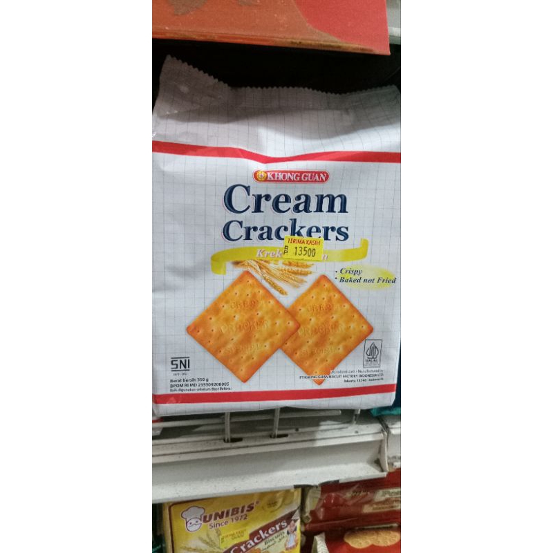 

Khong Guan Cream Crackers (350Gram)