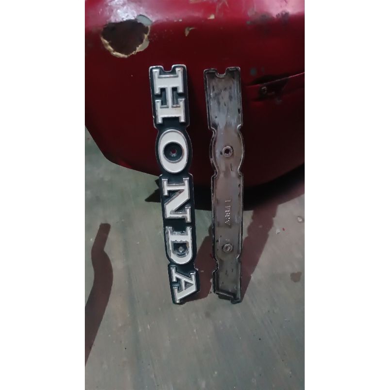 emblem tangki honda gl100 cb k5 original copotan second