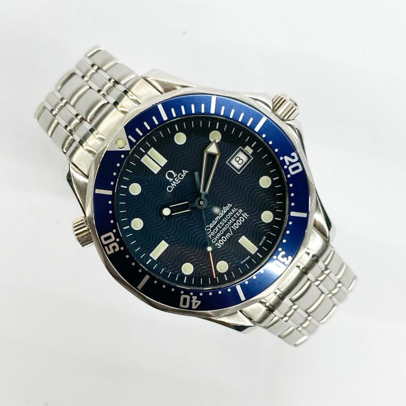 Omega Seamaster Professional 300 M Blue Wave Dial - Omega Diver James Bound