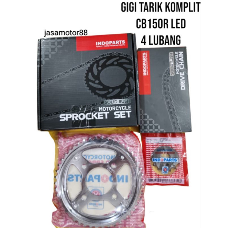 GEAR GIR SET KOMPLIT CB150R LED CB 150 R LED 4 LOBANG