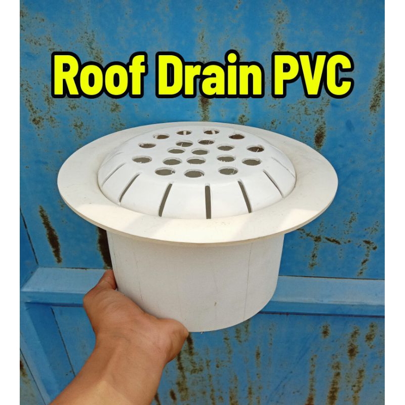 Roof Drain pvc 5 inchi RD saringan talang 5 inchi