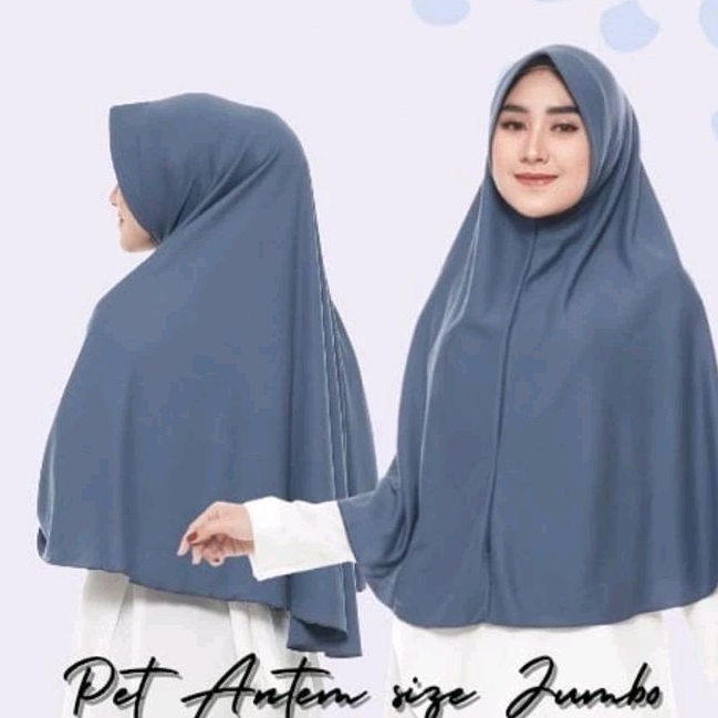 Hijab Bergo Hamidah jumbo Jersey Ukuran XL
