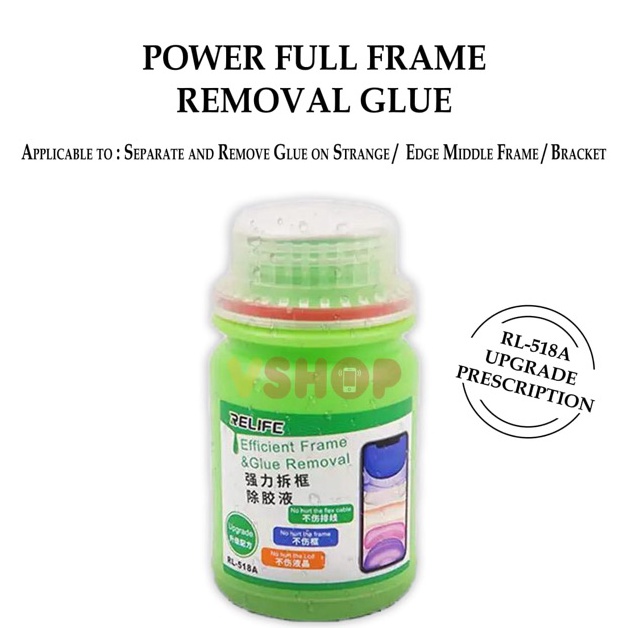 

Kekinian CAIRAN PENGHANCUR LEM RELIFE RL518A FRAME REMOVAL GLUE 25ML QID