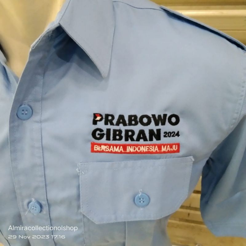 kemeja PRABOWO GIBRAN