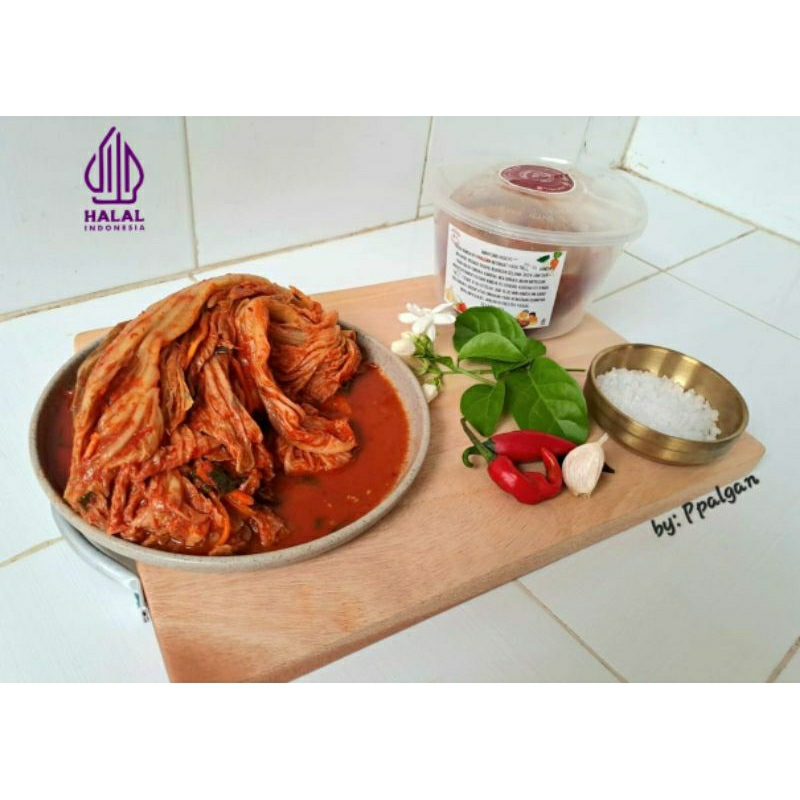 

Kimchi Sawi By Ppalgan (500gr) Kemasan Thinwal