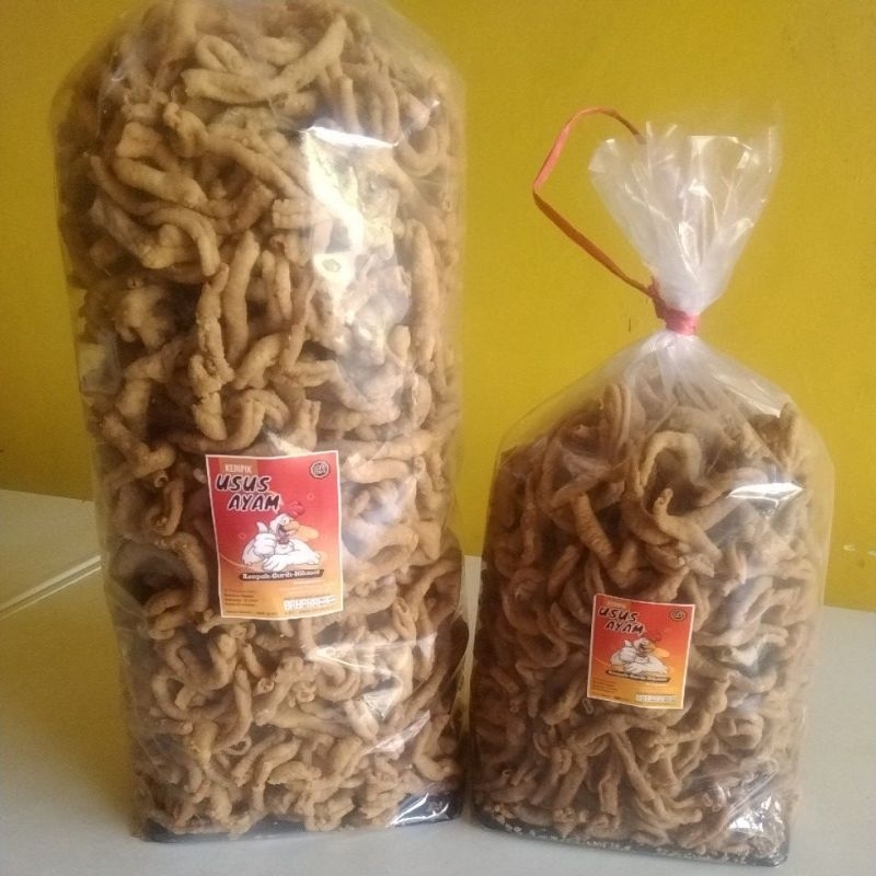 

kripik usus premium