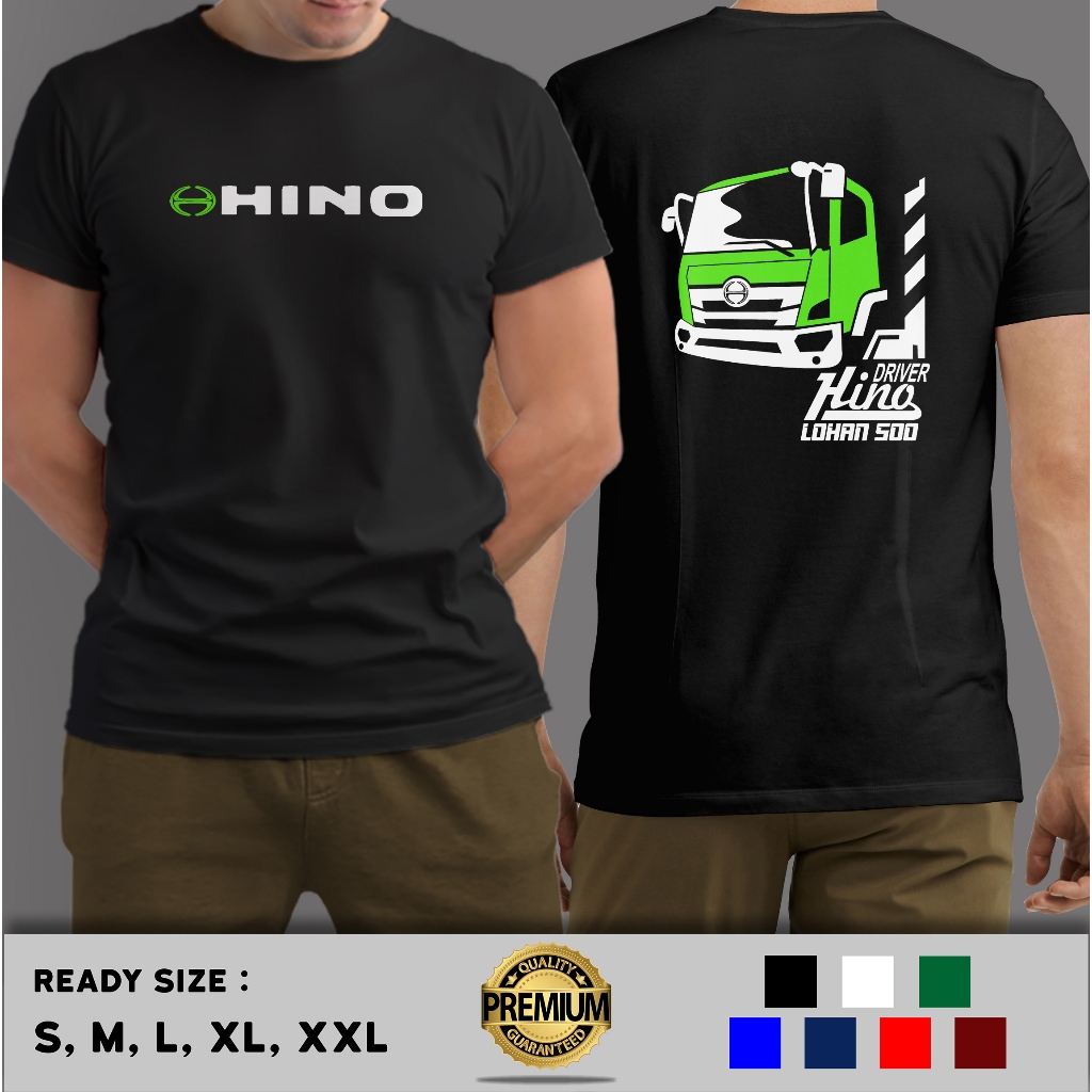 Kaos Mobil Hino Lohan 500 Driver Terlaris