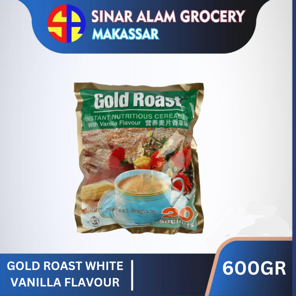 

GOLD ROAST NUTRITIOUS CEREAL MIX WHITE VANILLA FLAVOUR 6OOGR