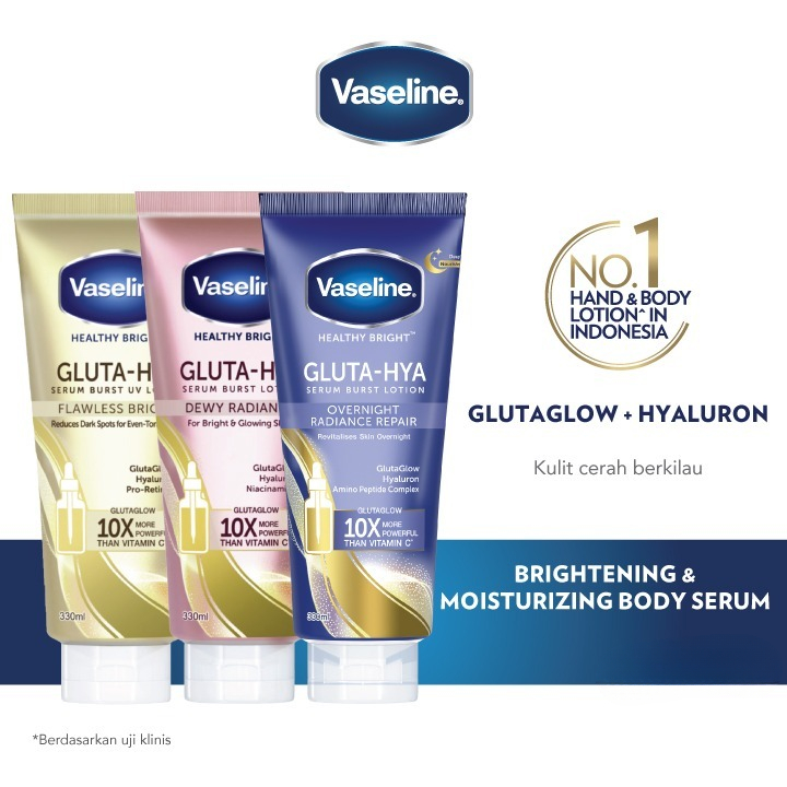 Vaseline Gluta-Hya Serum Burst Lotion