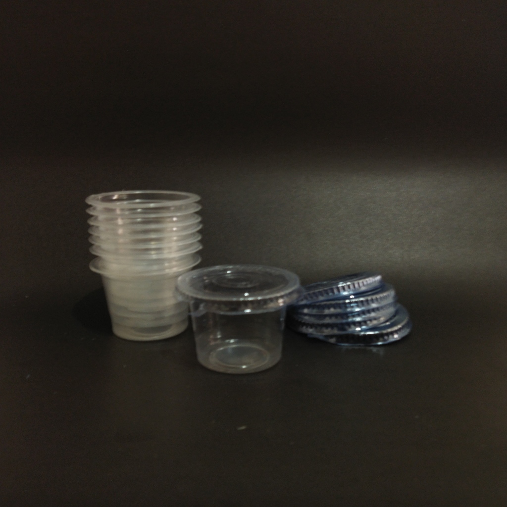 Cup ager/cup puding/thinwall plus tutup 50ml