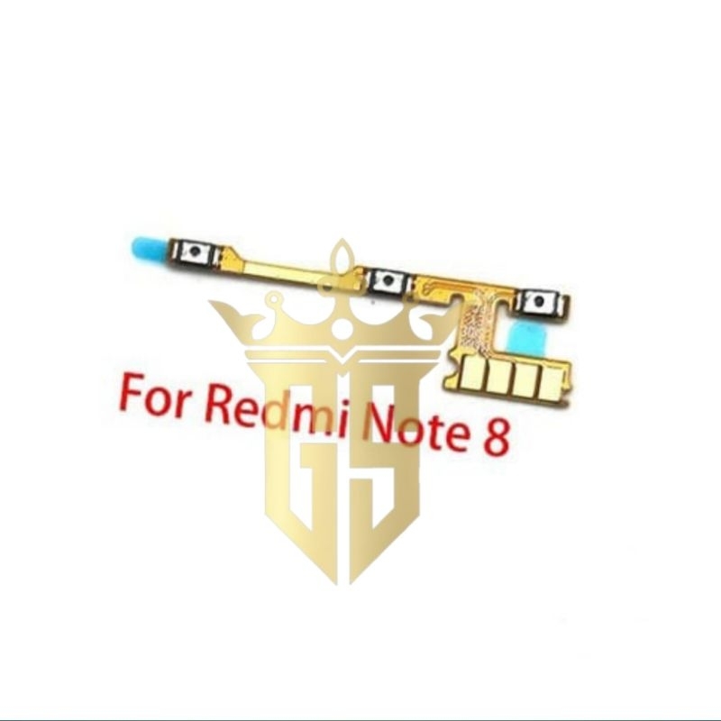 FLEXIBLE ON OFF VOLUME REDMI NOTE 8 / POWER ON OFF REDMI NOTE 8 / TOMBOL ON OFF REDMI NOTE 8