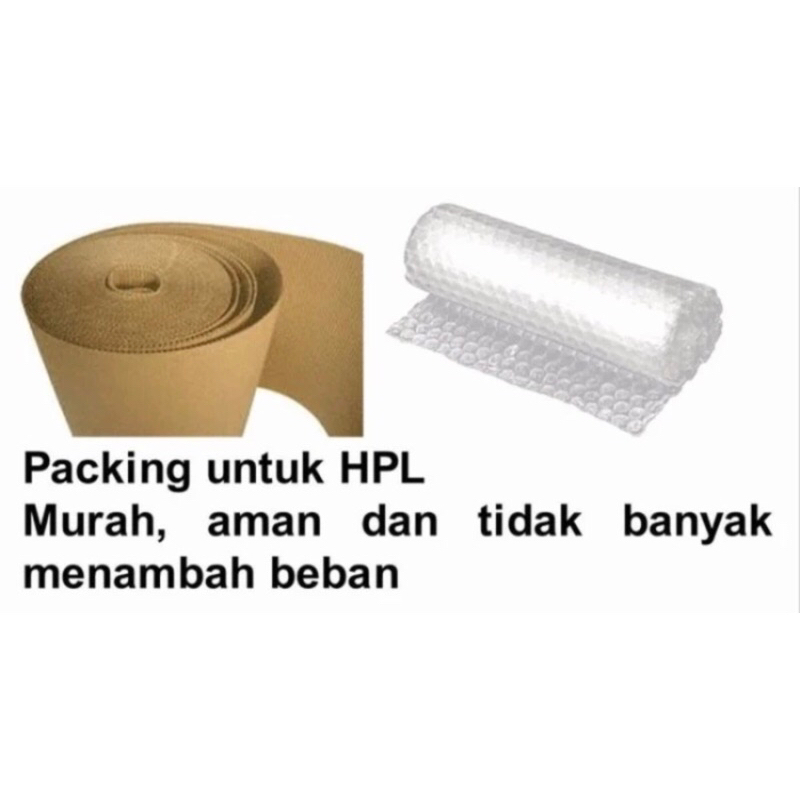 

Tambahan Packing Single Face Bubble Wrap Hpl