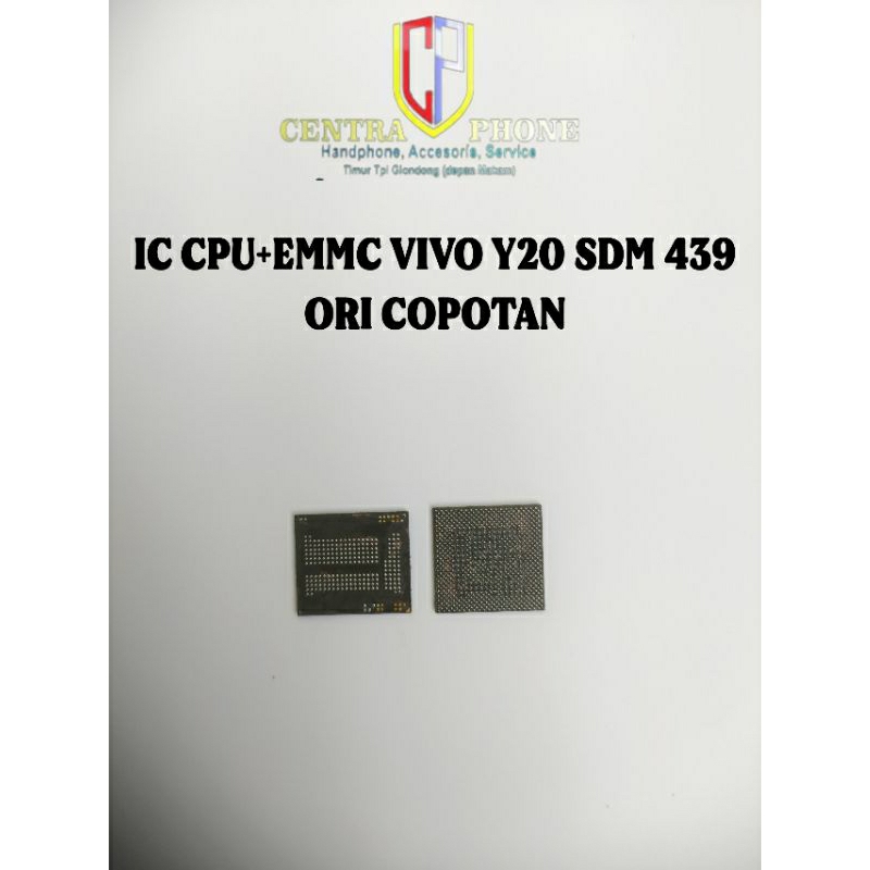 IC CPU+EMMC VIVO Y20 SDM 439 ORI COPOTAN