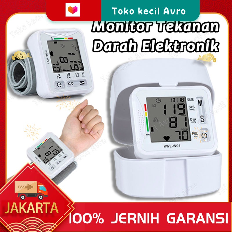 Tensi Digital Alat Pengukur Tekanan Darah Tensimeter Digital Pengukur Tekanan Darah Sphygmomanometer