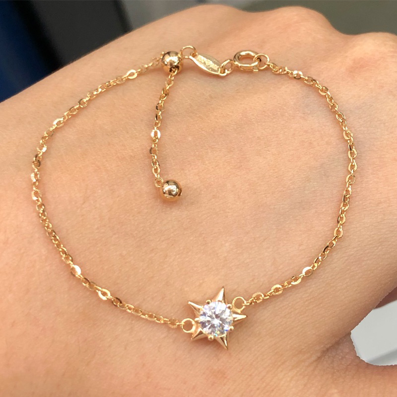 S12- GELANG SERUT BINTANG UBS 2.86GR KADAR 16K PANJANG 15-19CM