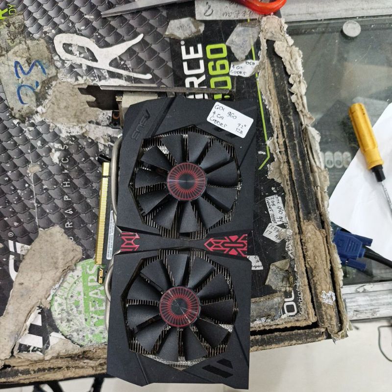 VGA Asus strix gtx960 4gb 128bit ddr5 gaming