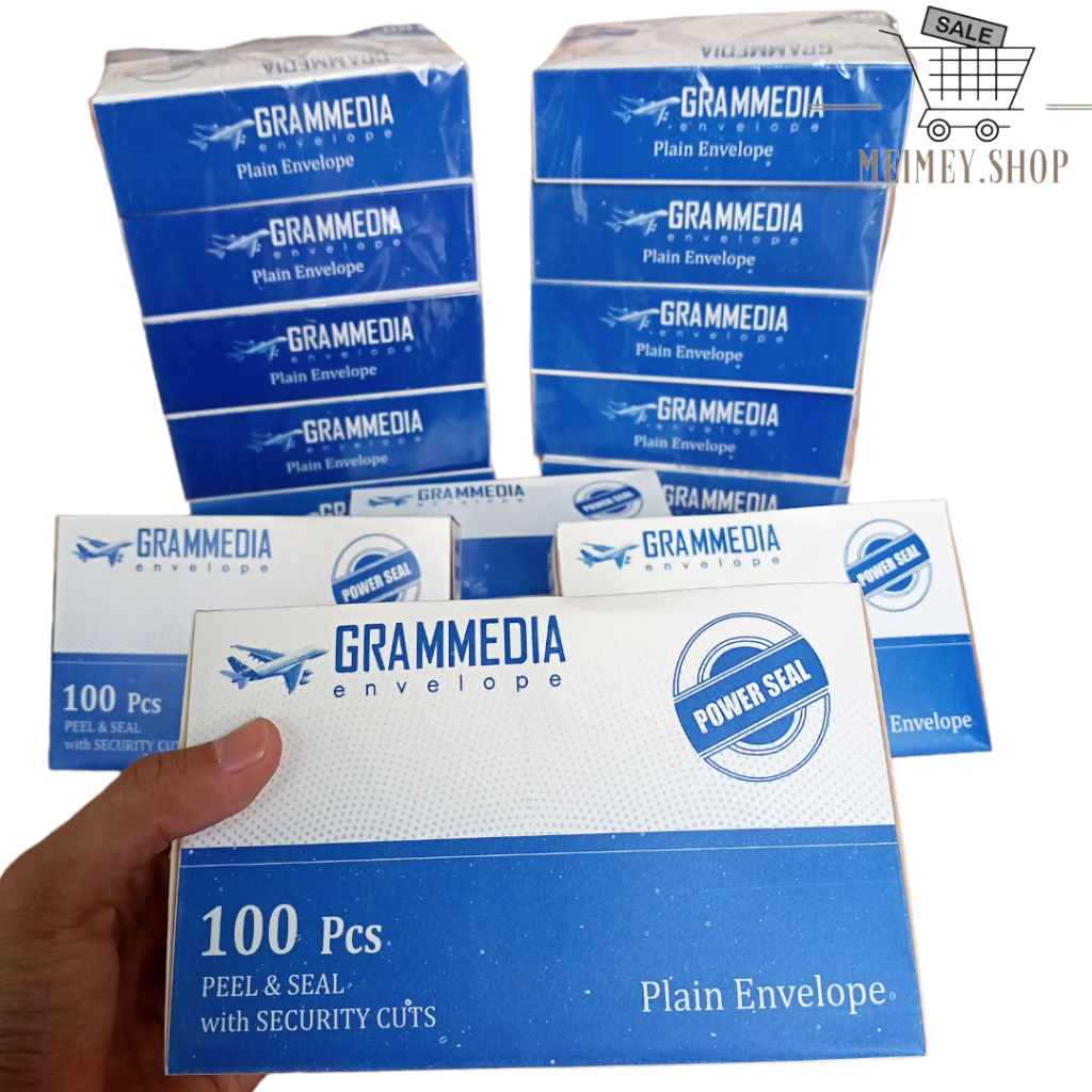 

Amplop Grammedia 104 Putih Polos Satu Pak Isi 100 Pcs Murah