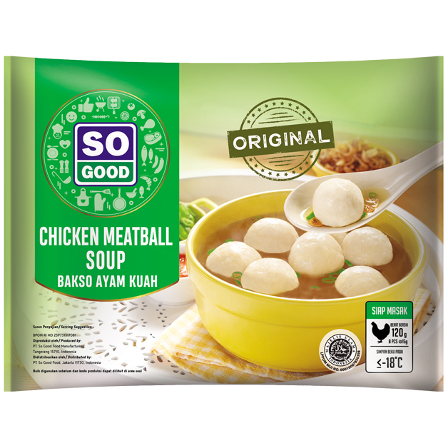 

So Good Bakso Ayam Kuah 120g