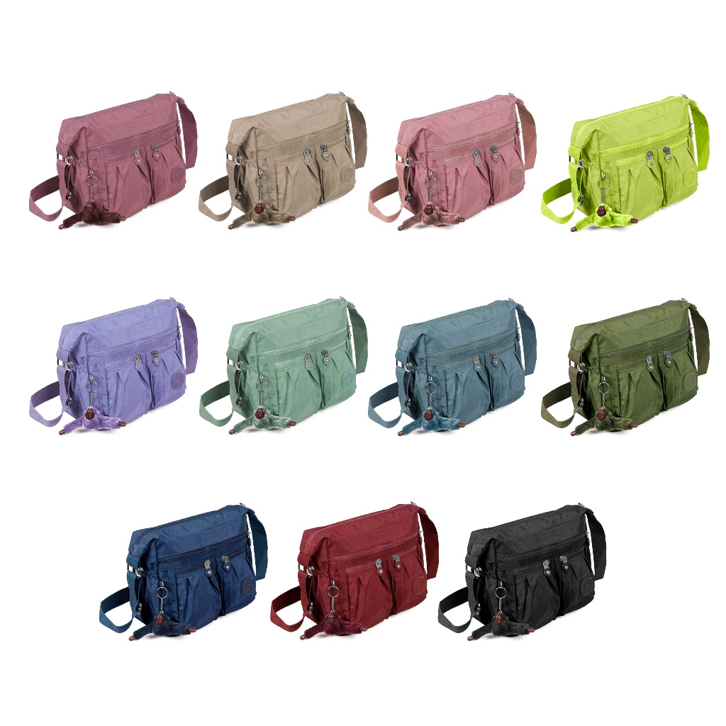 TAS SELEMPANG WANITA PARASUT KP6039 / TAS SELEMPANG WANITA BESAR