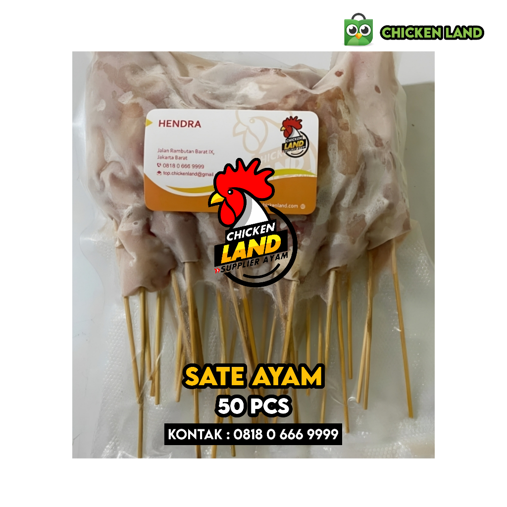 

Sate Paha Ayam 50pcs